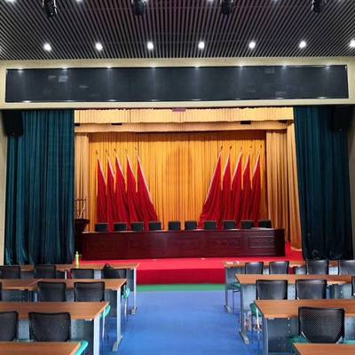 順泰舞臺幕布供應舞臺旗幟 會議背景- 十面背景